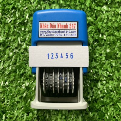 Khắc Con Dấu Chỉnh Số Giá Rẻ
