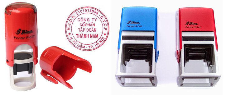 Khắc dấu tròn, dấu công ty giá rẻ, làm theo yêu cầu