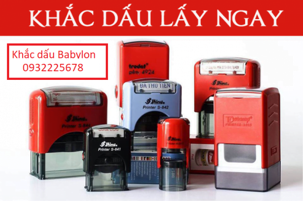 Khắc Dấu Lấy Ngay Babylon