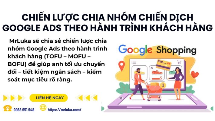 Chiến Lược Chia Nhóm Chiến Dịch Google Ads Theo Hành Trình Khách Hàng
