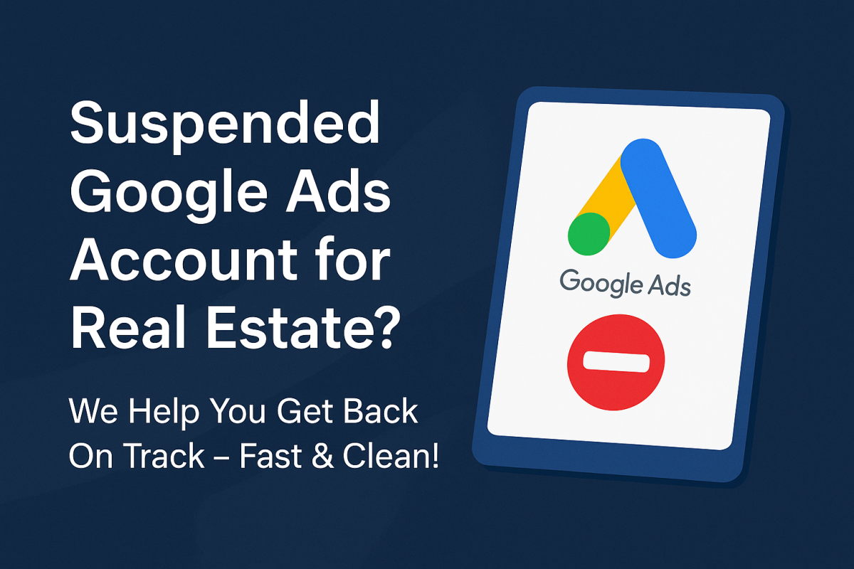 Giải pháp xử lý khi tài khoản Google Ads bị tạm ngưng trong lúc chạy Google Ads bất động sản 1 Giai phap xu ly khi tai khoan Google Ads bi tam ngung trong luc chay Google Ads bat dong san